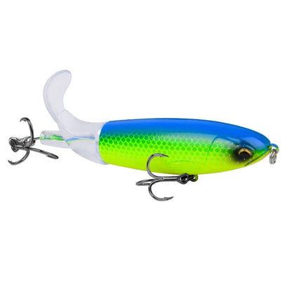 PROBEROS DW601 360 Degree Rotating Propeller Lures Topwater Tethered Tractor Floating Fake Fish Bait, 11.5cm/16.5g, 14.5cm/32.5g, 10.5cm/13.5g