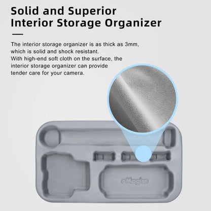 For DJI Osmo Action 4 aMagisn Medium Storage Pack Protection Movement Camera Accessories, For DJI Osmo Action 4