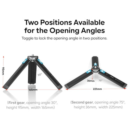 aMagisn AM11 Metal Desktop Tripod Mini Sports Camera SLR Accessories, AM11