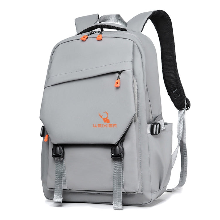 WEIXIER B682 Large Capacity Double Shoulder Backpack Casual Waterproof Travel Bag
