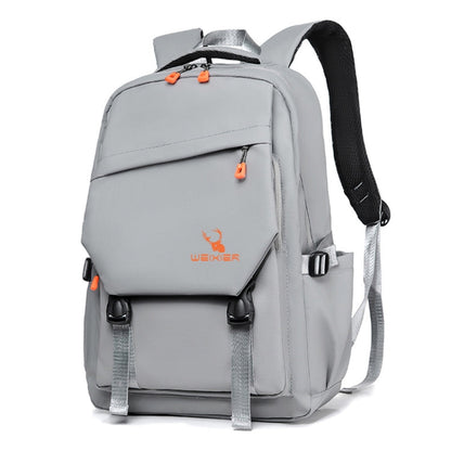 WEIXIER B682 Large Capacity Double Shoulder Backpack Casual Waterproof Travel Bag