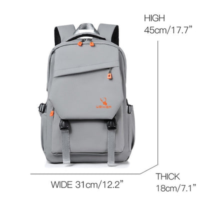 WEIXIER B682 Large Capacity Double Shoulder Backpack Casual Waterproof Travel Bag