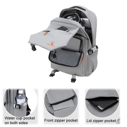 WEIXIER B682 Large Capacity Double Shoulder Backpack Casual Waterproof Travel Bag
