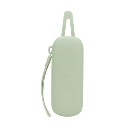 Magnetic Portable With Lanyard Sunglasses Protective Case Silicone Eyeglasses Storage Bag