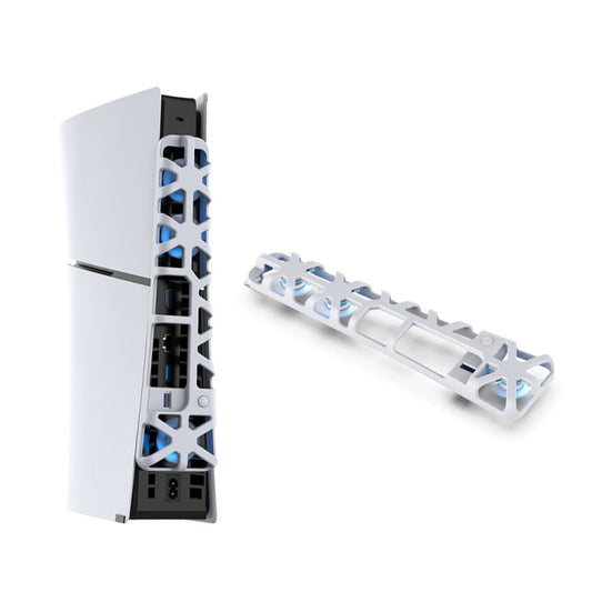 For PS5 Slim DOBE TP5-3538 Host Rear Blu-ray Fan Thermal Cooling Fan, DOBE TP5-3538 (White), DOBE TP5-3538 (Black)
