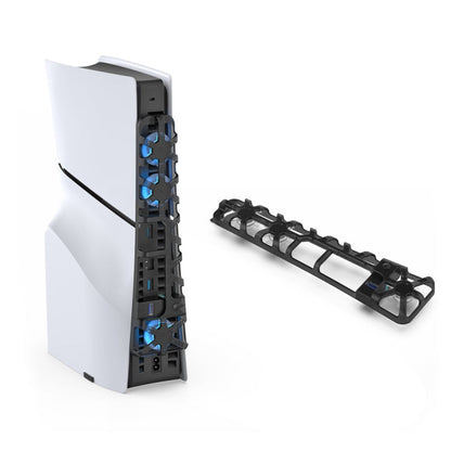 For PS5 Slim DOBE TP5-3538 Host Rear Blu-ray Fan Thermal Cooling Fan, DOBE TP5-3538 (White), DOBE TP5-3538 (Black)