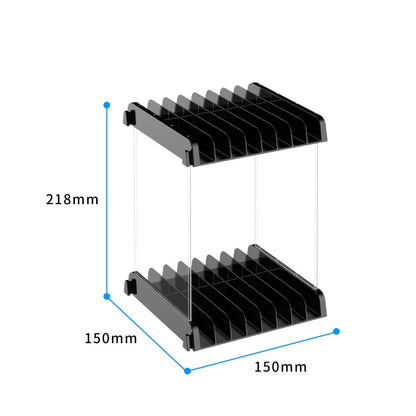 Game Card CD Disk Storage Bracket Wall Mounted Storage CD Case, 32 sheets