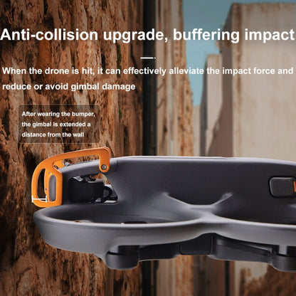 For DJI Avata 2 CQT Aluminum Alloy Drone Gimbal Lens Anti-collision Bumper