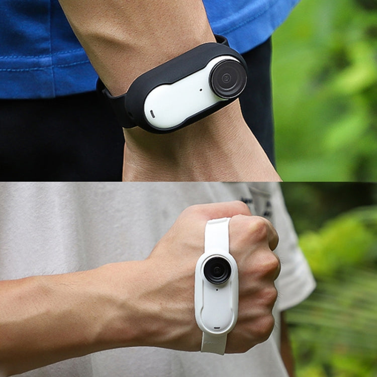 For Insta360 GO 3 / 3S Sunnylife IST-Q9335 Camera Silicone Case Wristband Bicycle Strap Expanding Accessories, For Insta360 GO 3 / 3S