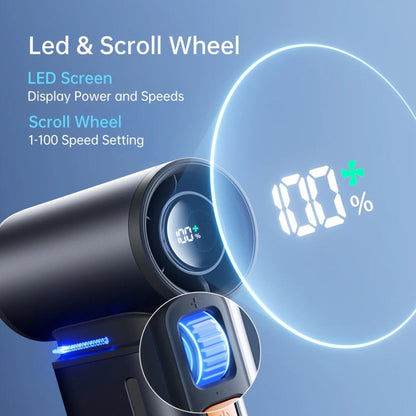 JisuLife FA55 Handheld Portable Small Fan Mini Rechargeable Electric Fan