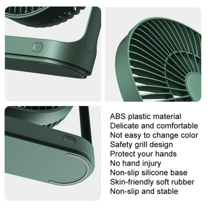 JisuLife FA19 4000mAh Wireless Rechargeable Desktop Mini Fan Silent Portable Fan