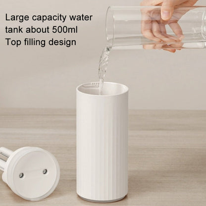 JisuLife HU16 Desktop Dual Mist Ports Humidifier, Brown Rechargeable, White Rechargeable, White Plug-in, Brown Plug-in