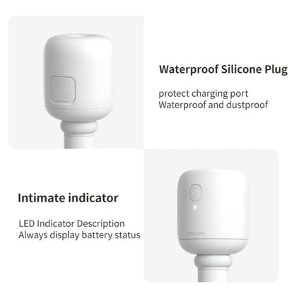 JisuLife JB07 Wireless High Mist Portable Humidifier, No Water Tank, White 1100mAh, White 2200mAh