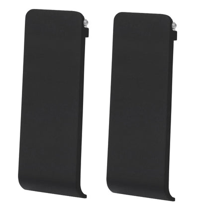 For Nintendo Switch Console 2pcs Replacement Kickstand Back Shell Holder, Transparent White, Black, White, Red, Blue