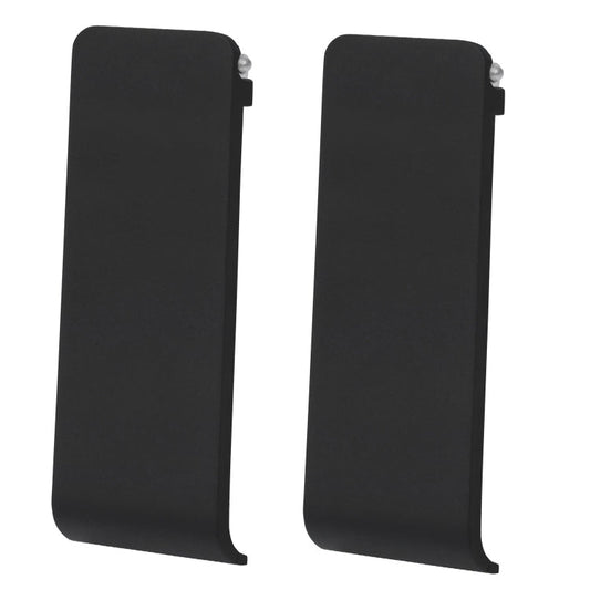 For Nintendo Switch Console 2pcs Replacement Kickstand Back Shell Holder, Transparent White, Black, White, Red, Blue