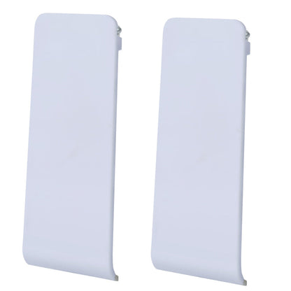 For Nintendo Switch Console 2pcs Replacement Kickstand Back Shell Holder, Transparent White, Black, White, Red, Blue