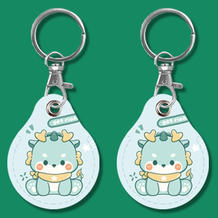 2pcs Cute Sensor Access Door Card Cover Keychain Elevator Water Drops Round Key Holder, Crocodile Bara, Lina Belle, Congratulations, Bow Tie Bear, English Winnie the Pooh, English Lotso, Melody, Cute Cinnamoroll, White Mickey Head, Muffled Pooh Bear   ...