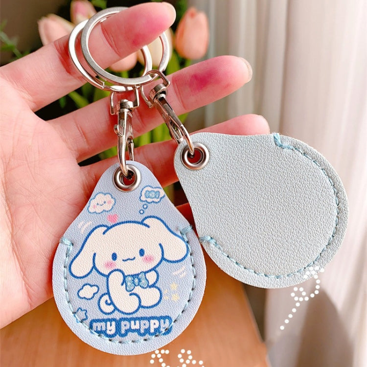 2pcs Cute Sensor Access Door Card Cover Keychain Elevator Water Drops Round Key Holder, Crocodile Bara, Lina Belle, Congratulations, Bow Tie Bear, English Winnie the Pooh, English Lotso, Melody, Cute Cinnamoroll, White Mickey Head, Muffled Pooh Bear   ...
