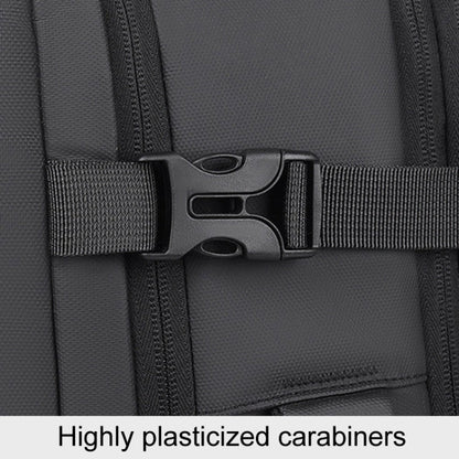 WEIXIER B724 Business Large Capacity Double-Shoulder Commuter Computer Bag Expandable Travel Backpack