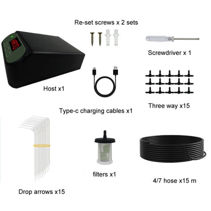 Smart Automatic Solar Timed Wireless Controlled Watering Device
