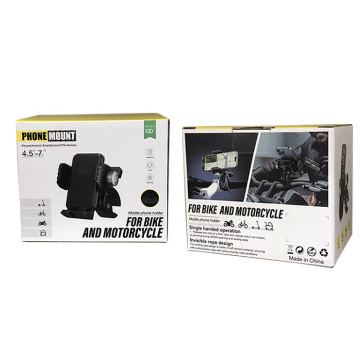 Bicycle Motorcycle Shock Absorption Mobile Phone Holder Gravity Navigation Mount