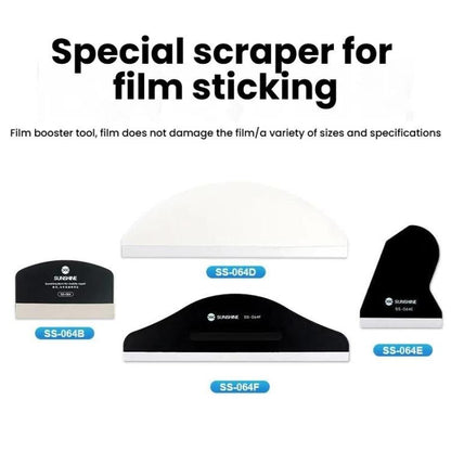 Mobile Phone Tablet PCs Protective Film Scraper Hydrogel Film Screen Scraper Card, SUNSHINE SS-064B, SUNSHINE SS-064D, SUNSHINE SS-064F