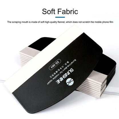 Mobile Phone Tablet PCs Protective Film Scraper Hydrogel Film Screen Scraper Card, SUNSHINE SS-064B, SUNSHINE SS-064D, SUNSHINE SS-064F