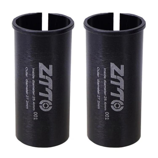 2pcs ZTTO Bicycle Seat Post Conversion Sleeve Reducer Cover, 25.4-27.2mm 001, 27.2-28.6mm 003, 27.2-30.4mm 004, 27.2-30.8mm 005, 27.2-31.6mm 006, 27.2-33.9mm 007, 31.8-34.9mm 008, 30.9-31.6mm 009, 25.4-30.9mm 010, 25.4-31.6mm 011, 27.2-30mm 012