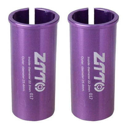 2pcs ZTTO Bicycle Seat Post Conversion Sleeve Reducer Cover, 28.6-31.8mm 014, 30.9-36mm 015, 31.6-33.9mm 016, 22.2-25.4mm 017, 33.9-34.9mm 018, 25.4-28.6mm 002