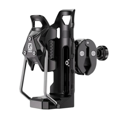 Adaptive Anti-Slip Water Bottle Holder For Motorcycles & Bicycles 360-Degree Rotating Anti-Theft Cup Holder, Kewig SHJ-6