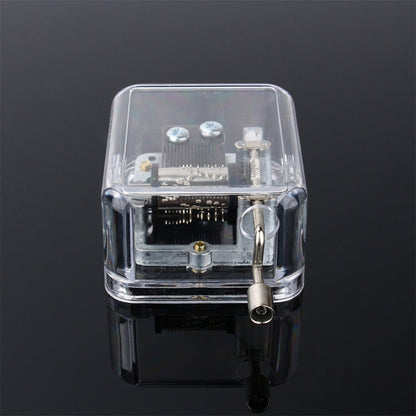 Music Box DIY Craft Vintage Musical Gold Hand Music Boxes