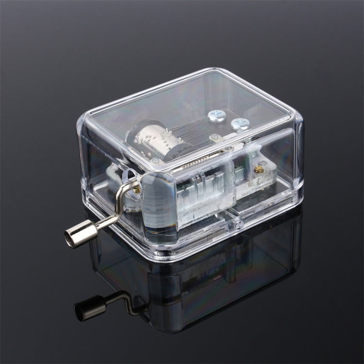 Music Box DIY Craft Vintage Musical Gold Hand Music Boxes