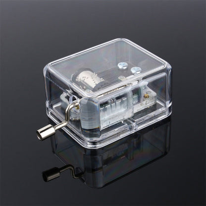Music Box DIY Craft Vintage Musical Gold Hand Music Boxes