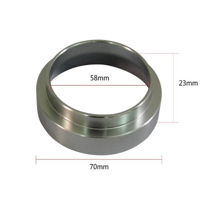 Coffee Machine Powder Picker Powder Ring Anti-flying Powder Quantitative Ring Espresso 58mm without Magnetic Machine Accessories, 58mm