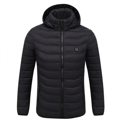Winter Smart Electric Heating Hooded Jacket, XXXL, XXXXL, M, L, XL