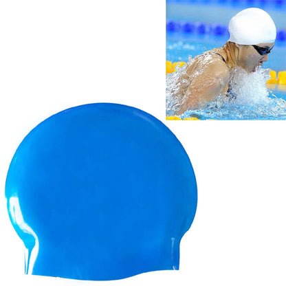 Glossy Seamless Pure Silicone High Elasticity Professional Swimming Cap, Glossy Seamless (Blue), Glossy Seamless (White), Glossy Seamless (Pink), Glossy Seamless (Red), Glossy Seamless (Purple), Glossy Seamless (Yellow)