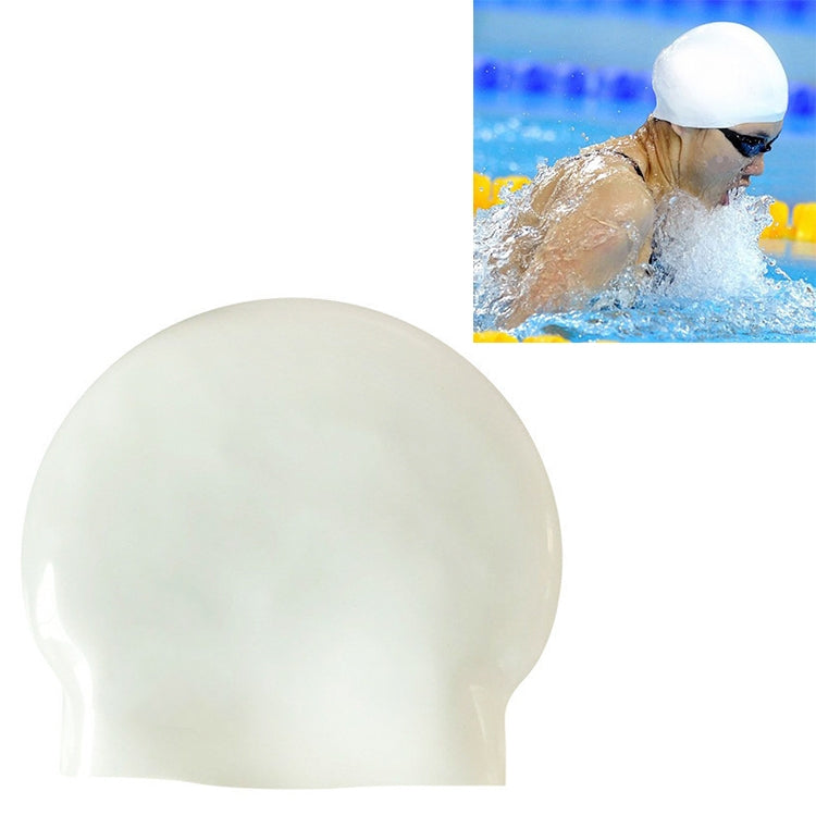 Glossy Seamless Pure Silicone High Elasticity Professional Swimming Cap, Glossy Seamless (Blue), Glossy Seamless (White), Glossy Seamless (Pink), Glossy Seamless (Red), Glossy Seamless (Purple), Glossy Seamless (Yellow)