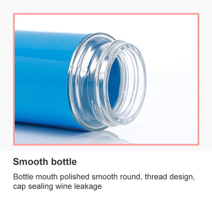 Stainless Steel Lid Glass Seasoning Jar Kitchen Supplies, Transparent