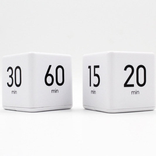 LED Magic Cube Time Manager Kitchen Timer, 15-20-30-60