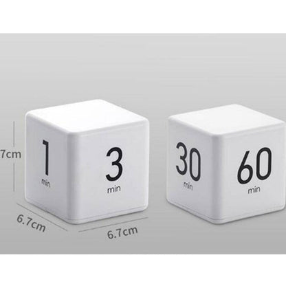 LED Magic Cube Time Manager Kitchen Timer, 15-20-30-60