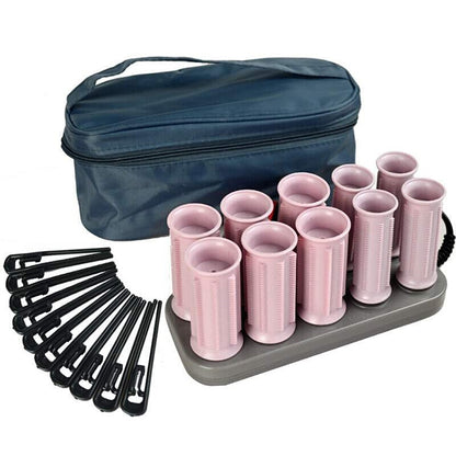 10 PCS/Set Curling Irons Electric Roll Hair Tube Heated Roller Hair Curly Styling Stick