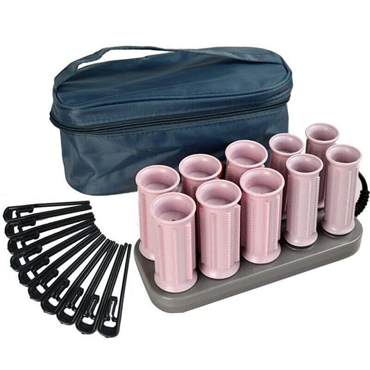 10 PCS/Set Curling Irons Electric Roll Hair Tube Heated Roller Hair Curly Styling Stick