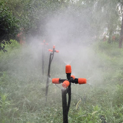 2 PCS Cross Five Outlet Spray Nozzle Gardening Greenhouse Watering Spray, Cross Five Outlet Spray Nozzle