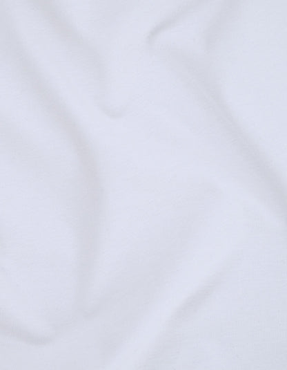 White Plain Cotton T-Shirt