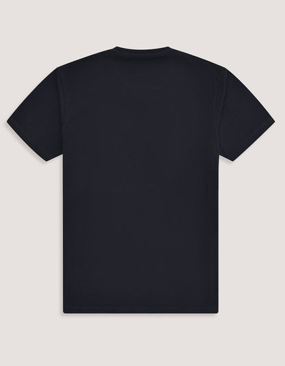 Black Plain Cotton T-Shirt