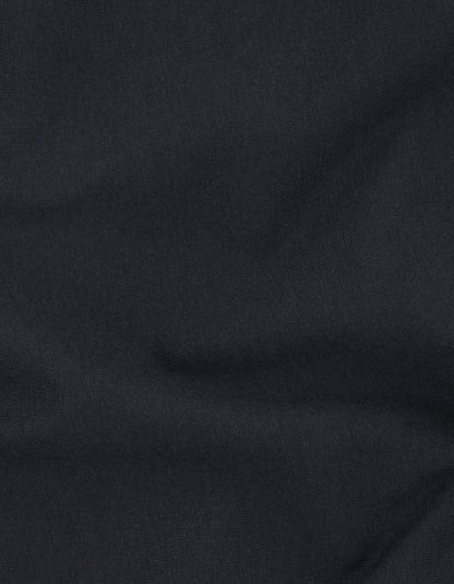 Black Plain Cotton T-Shirt