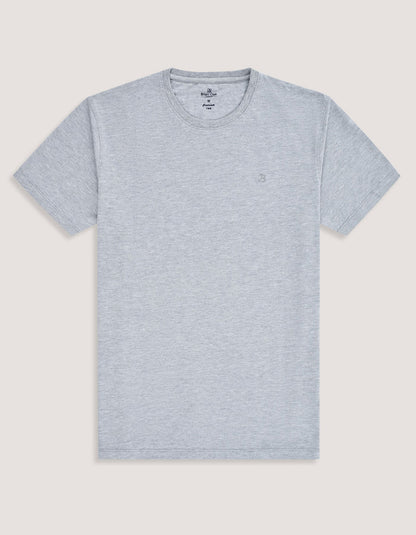 Heather Grey Premium Cotton Tee