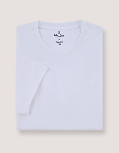 White Premium Everyday Tee