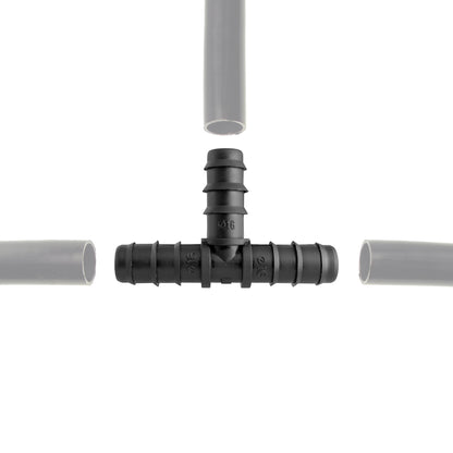 Mix 1/2in Barb Connectors HOZ10 Drip Irrigation Fitting Pipe and Water Fitting