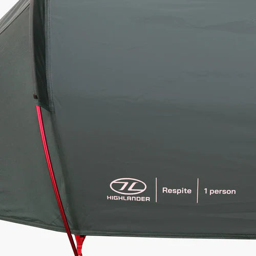 Highlander Respite 1 Person Tunnel Tent - Pine Green